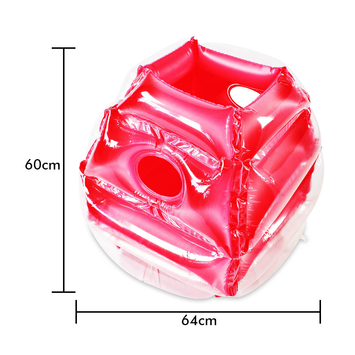 60cm Red square