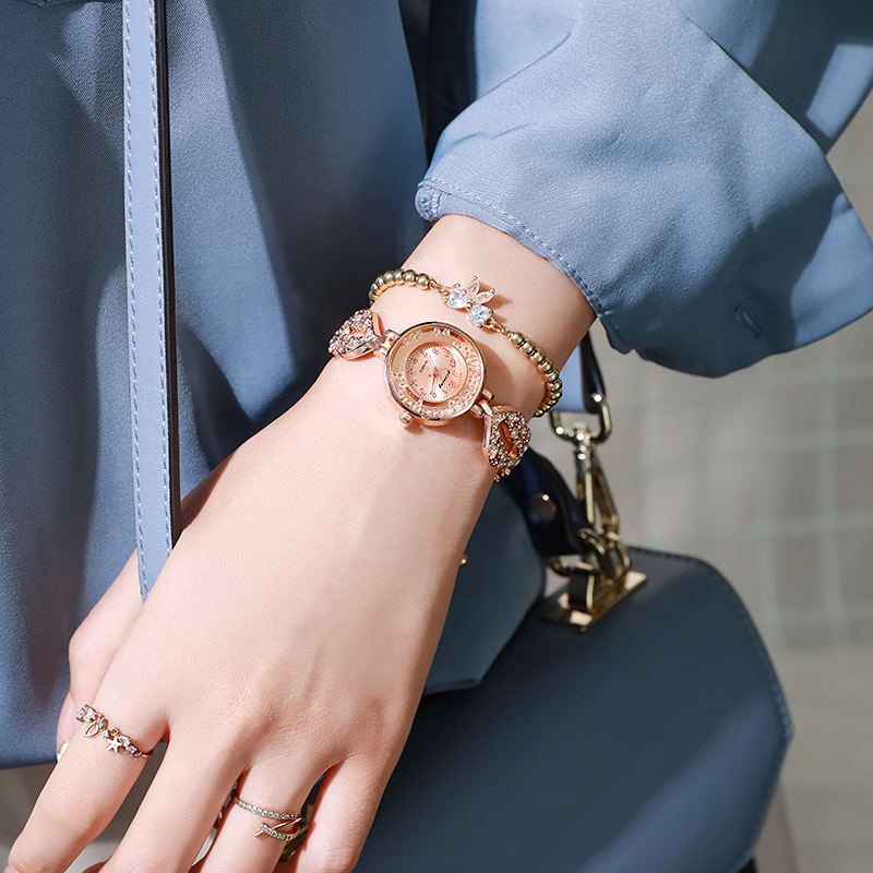 Or rose + bracelet
