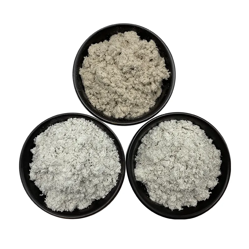 Sepiolita de fibra de 0-6mm para cemento de plástico, sepiolita, sin asbesto, sepiolita en polvo de 0,5-3mm, venta directa de fábrica