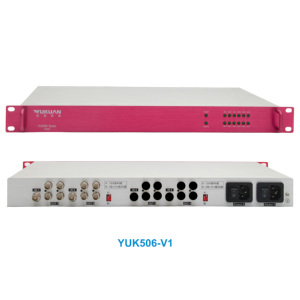 1つの1x8または2つの1x4デジタルビデオ3G/HD/SD-SDI/DVB-ASIディストリビュータースプリッター1Uラックをブロードキャスト - Product Image 1