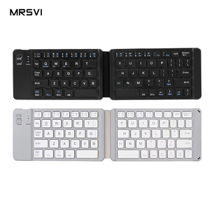 Teclado BT plegable universal Teclado inalámbrico portátil plegable para iOS Android Windows Mac - Product Image 1
