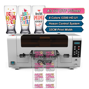 LETOP New A3 Inkjet Impresora 30CM Digital Printing Plotter Machine Wth Lamination Roll to Roll UV DTF <strong>Printer</strong> for Cups Sticker - Product Image 1