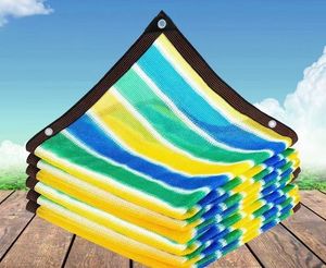 Garten parkplatz Dreieck Rechteck Baldachin Wasserdichter Kunststoff HDPE Sonnenschutz Segel Sichtschutz abdeckung Wind dichtes Schatten netz - Product Image 2