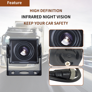 Monitor inverso lcd tft para autobús, cámara de visión trasera impermeable ip68, móvil, dvr, sistema de asistencia para punto ciego, 7 pulgadas - Product Image 4