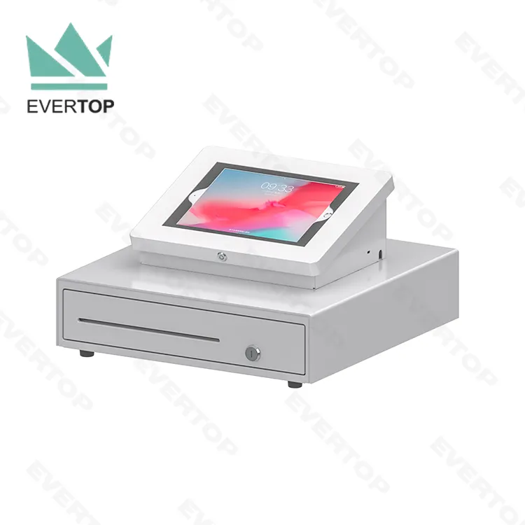 LST16B Tabletop Tablet Kiosk Ständer für iPad Android Self Service Bestellung Desktop Tablet POS Stand Restaurant Shop Kiosk System