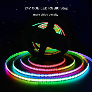 Traum farbe 360LED 8mm 24V WS2811 RGBIC COB LED Smart Strip Light Programmier barer LED-Streifen mit fließender Verfolgungs licht atmosphäre - Product Image 4