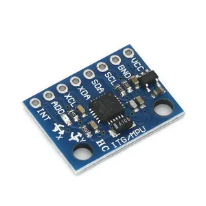 1 Juego de sensores de giroscopio analógicos IIC I2C de 3 ejes, módulo de acelerómetro para Arduino con pines de 3-5V CC, 1 Juego