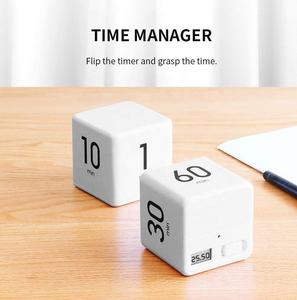 Timer di studio digitale per la produttività del conto alla rovescia del cubo di Pomodoro per bambini Google gestione del tempo per cucinare il Timer a fogli mobili da cucina - Product Image 3