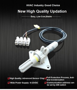 MTH100:0.3% High Accuracy 0-5V/0-10V/RS485 Digital <strong>Transmitter</strong> <strong>Temperature</strong> And Humidity Sensor With Filter,Offset,9-30 VDC