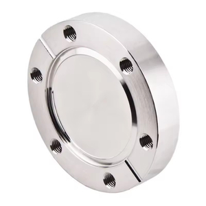 Tùy chỉnh cf16 cf25 cf35 cf50 cf100 chân không mù mặt bích SS304 thép không gỉ mặt bích Bì<span class=keywords><strong>a</strong></span> phẳng Hàn blanker mặt bích - Product Image 5