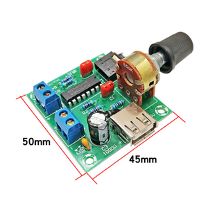 Dual Channel 2*5W Power <strong>Amplifier</strong> Module USB DC 5V Power Supply DIY Speaker Audio <strong>Amplifier</strong> PM2038 Audio <strong>Amplifier</strong> Panel - Product Image 4