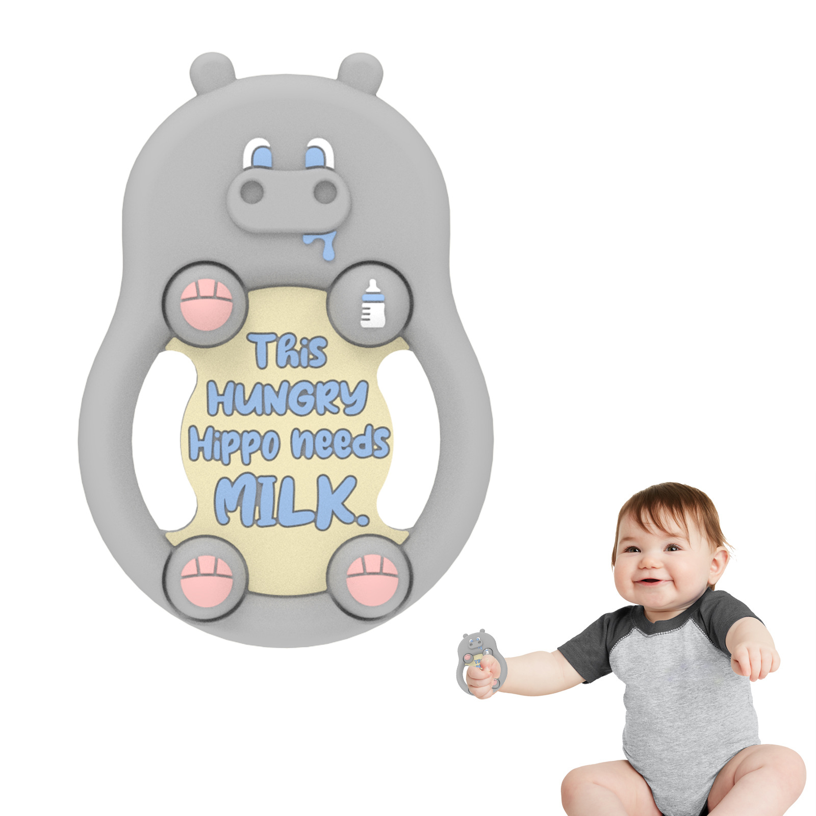 grey pig