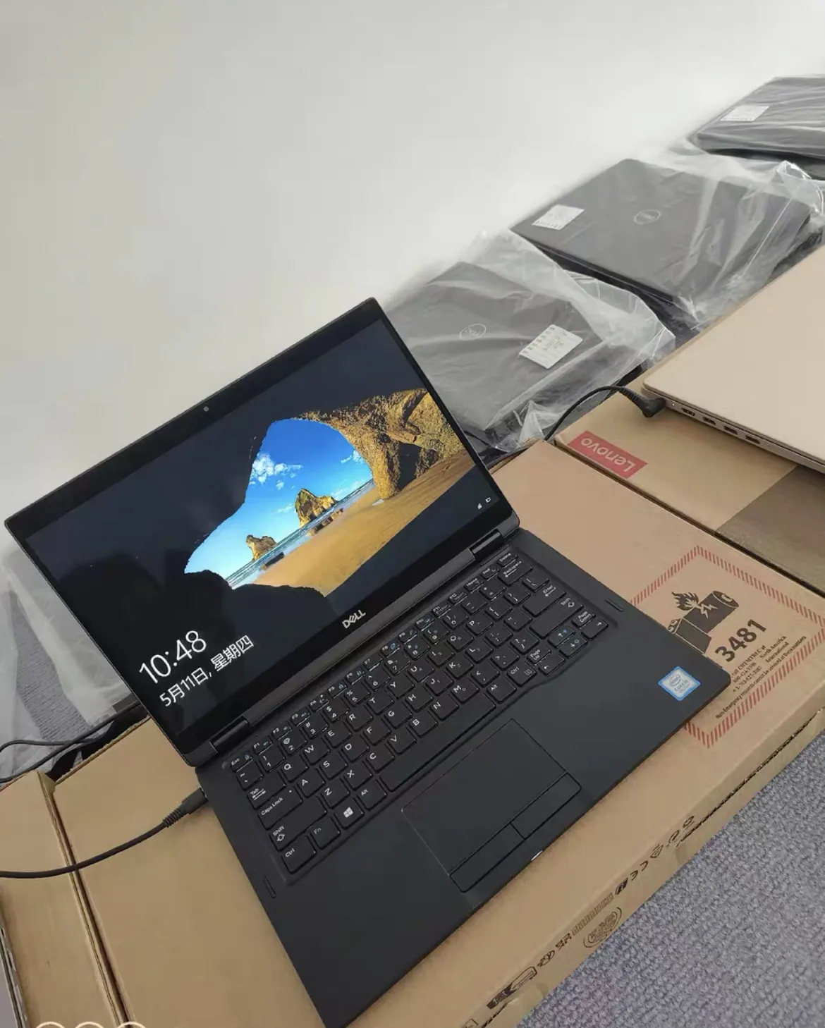 Gebrauchte Laptops Core i5 8th Gen 13 Zoll Win 10 gebrauchter Laptop Computer Verkauf günstig für DELL E7390