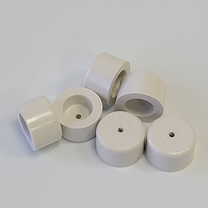 Xmlivet màu trắng billiard carom Cue ferrules Z2 New od16.2mm * id9.9mm * l10.1mm hồ bơi Cue Ống ferrules bida phụ kiện - Product Image 1