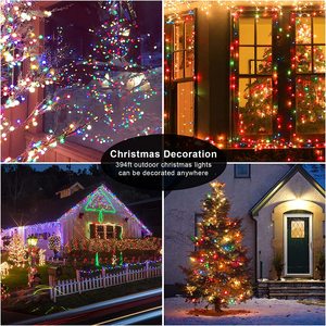 Tira de luces Led Multicolor para exteriores, iluminación decorativa de Navidad, resistente al agua, a precio barato, de alta calidad - Product Image 6