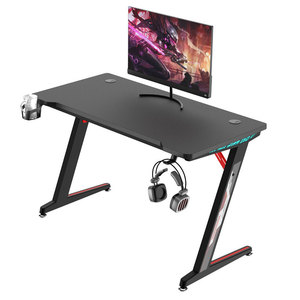 Escritorio de computadora de metal multifunción ajustable en altura para juegos y trabajo de PC Estación DE TRABAJO DE cibercafé elegante - Product Image 6