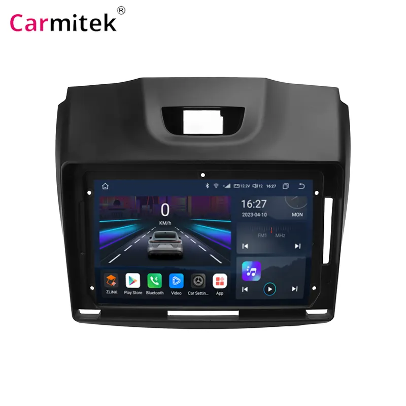 2DIN Android11 Rádio Do Carro Para Chevrolet TrailBlazer 2012-2016 Isuzu D-MAX 2012-2018 Multimídia Video Player de Navegação estéreo GPS