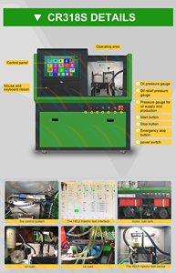 Beacon Machine Diesel <strong>Testing</strong> Equipment Diesel Injector <strong>Tool</strong> Diesel Test Common Rail CRDI Injector Tester CR318S - Product Image 3