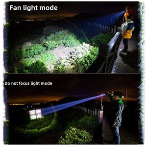 Độ Sáng Cao P70 LED Không Thấm Nước Ngoài Trời Ngọn Đuốc Chiến Thuật Hợp Kim Nhôm USB Có Thể Sạc Lại Đèn Pin Mới Cross-Biên Giới Sản Phẩm - Product Image 3