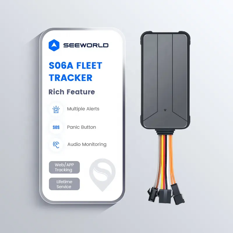 SEEWORLD Top 1 traqueur GPS de voiture de suivi en temps réel avec alarmes et rapports antivol