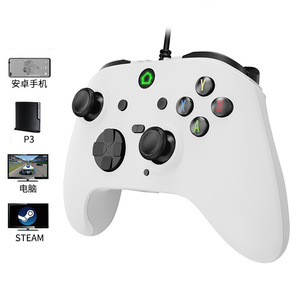 <strong>6</strong> in 1 Joypad for Nintendo Switch Wired Controller Game Joystick Double Vibration for PC Android Steam Gamepad - Product Image 5