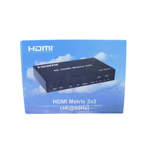 2x2 HDTV <strong>Matrix</strong> Converter 4K 60Hz 1080p Resolution Video &amp; Audio Splitters <strong>2</strong> in <strong>2</strong> Out and <strong>2</strong> Out Options - Product Image 4