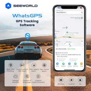 Google API araba takip cihazı aşırı hız alarmı ile SEEWORLD R56L düşük fiyat ses monitörü OBD GPS 4G - Product Image 5