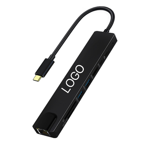 Docking Station multifunzione 8-in-1 tipo-C con interfaccia 3.0 USB HDMI3.0 PD Power Reader Rj45 scheda di rete - Product Image 3