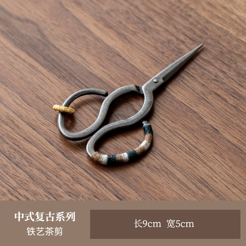 Chinese Retro Series Iron Scissors - 4