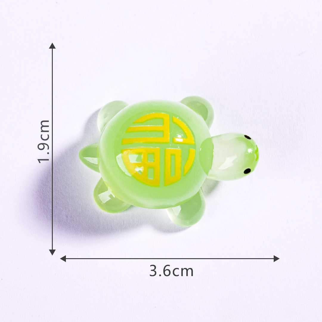 colorful 6 Turtles