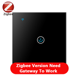 Zigbee Black 1Gang
