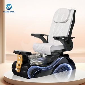 غرفة صالة متعددة الوظائف سبا بظهر مرتفع سبا ودوامة تدليك القدم ، محطة للصالون - Product Image 4