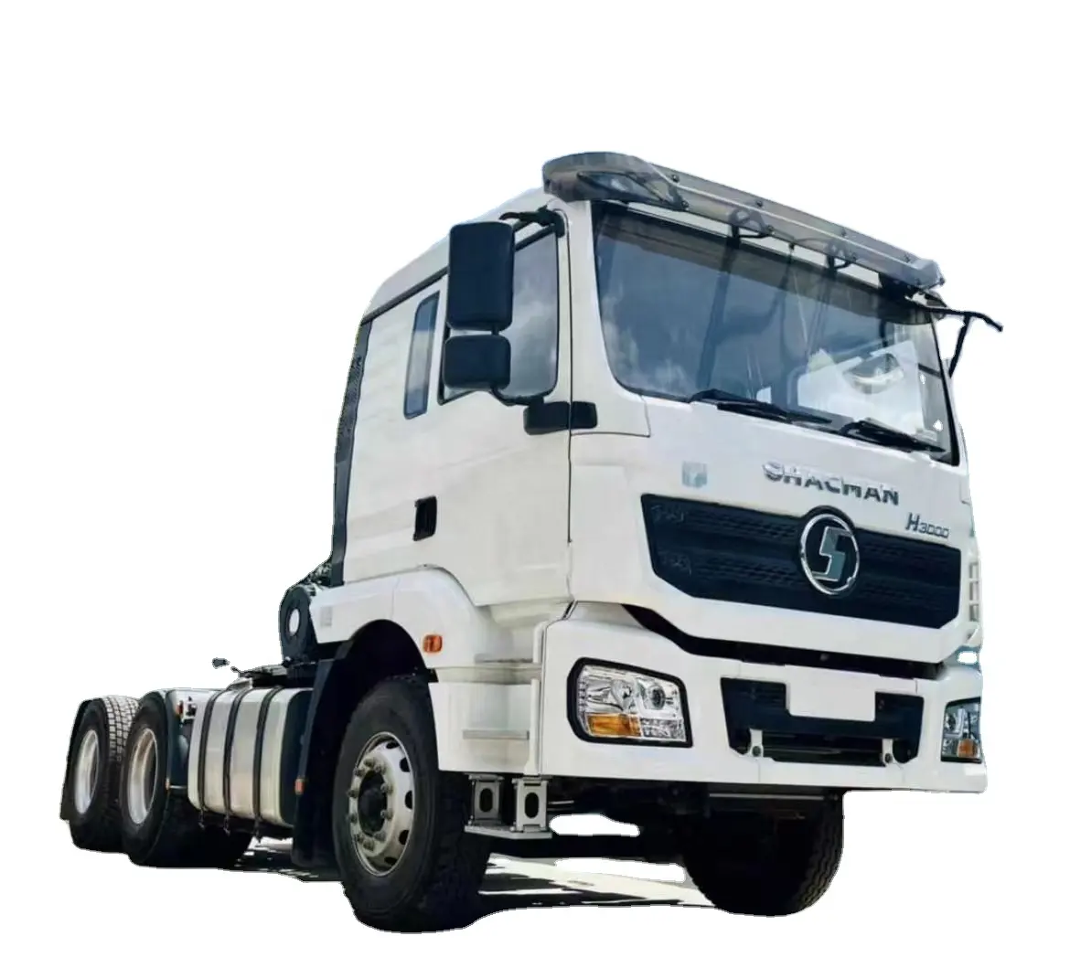 Estoque novo caminhão cabeça Shacman X3000 CNG diesel alta potência trator caminhão 6X4 reboque cabeça