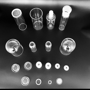 Chịu nhiệt tùy chỉnh rõ ràng một đầu vòng dưới ống thủy tinh thạch anh silica thạch anh <span class=keywords><strong>Flask</strong></span> dầu Burner kính cho phòng thí nghiệm - Product Image 6