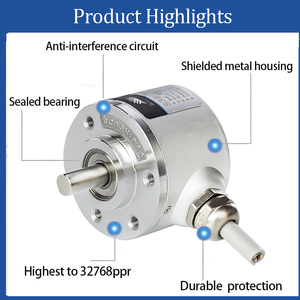 Sensor codificador óptico de impresora HENGXANG 360ppr 720ppr 1000ppr 1024ppr Sensor de ángulo tipo eje - Product Image 2