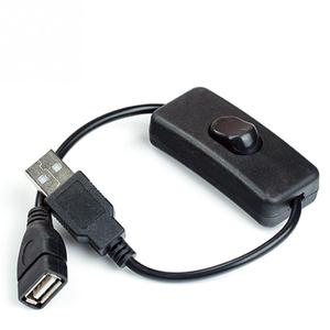 免费样品USB 2.0一个男性到一个女性打开关闭usb电缆带开关 - Product Image 4