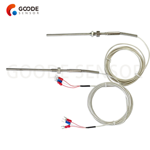 Sonda de temperatura de resistencia térmica tipo varilla de alta precisión Sensor de temperatura PT100 de 3 cables - Product Image 6