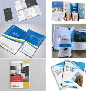 定制A5印刷公司宣传册员工手册和合同册，硬封面由铜版纸制成 - Product Image 3