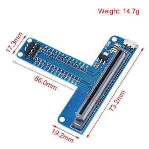 For Micro:bit Extension Board T Type GPIO Board with 5V And 3.3V Output For Micro:bit STEM <strong>Programming</strong> - Product Image 5