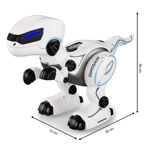 Fernbedienung Dinosaurier RC Roboter Smart Programmier bares T-Rex Spielzeug für Kinder Walking Dancing Roaring Dino Robots Spielzeug mit LED-Leuchten - Product Image 5
