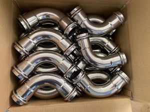 ステンレス钢Vクランププレス継手90度エルボーウォーターパイプとガスパイプ用 - Product Image 5