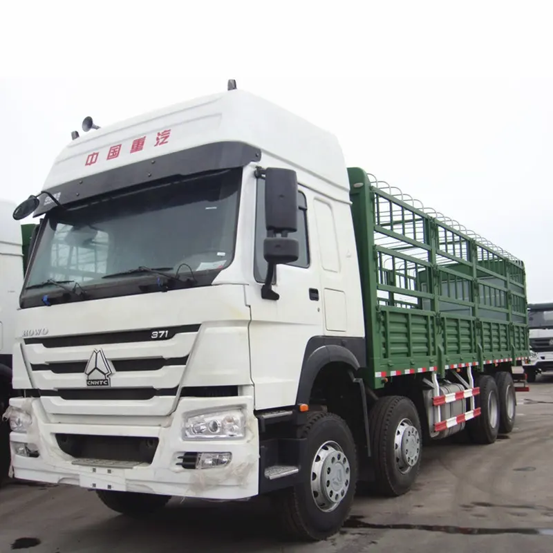 Camion Cargo Howo 12 roues, nouveaux et utilisé, camion à cargaison à deux roues, en solde, livraison gratuite