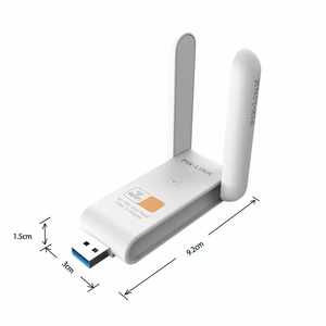PIX-Link ที่ดีที่สุด USB3.0 การ์ดอะแดปเตอร์ Dual Band Wifi USB 3.0 Lan อีเธอร์เน็ตไร้สายอินเทอร์เฟซเครือข่ายคอนโทรลเลอร์ - Product Image 1