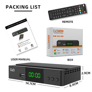Decodificador personalizado OEM, receptor DVB T2 FTA, decodificador H.265 compatible con MPEG4 LAN, 10 bits, WIFI, EPG, PVR, función DVB T2, decodificador BPX. - Product Image 6