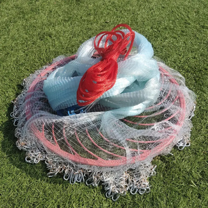 Nylon Monofilament <strong>Round</strong> Chain Fishing <strong>Net</strong> Frisbee Hand Cast <strong>Nets</strong> Throwing <strong>Net</strong> - Product Image 5