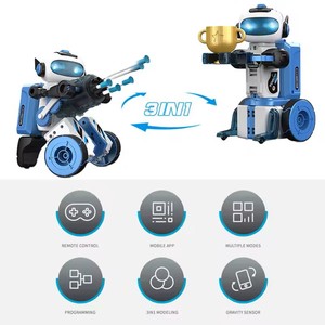 Kids Educational <strong>Programming</strong> Robotic Thinking Skill Develiop Feeling Stem DIY Assembling Smart <strong>Robot</strong> Toy Gift - Product Image 2