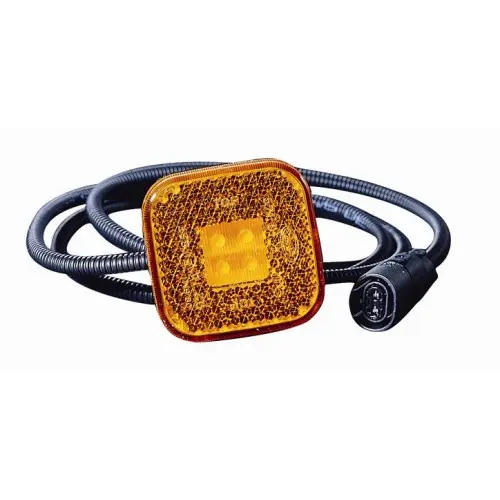 Lâmpada led de marcador lateral, de alta qualidade, 81252606101, com cabo e tomada, adequada para peças de caminhão tga