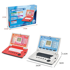 Aidisheng 20 Función Simulación Niños Idioma Inglés Educación Temprana Portátil Juguete Niños Computadora Juguete Con Pantalla Led