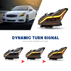 Hcmotionz ไฟหน้ารถสำหรับ G37 Infiniti 2008-2013 Animation DRL Q60 Coupe เปิดประทุน2014-2015 - Product Image 5