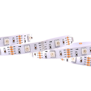 Programmable Individually Address DC12V Led Strip Light Car Decor Led Strip Light SK6813 RGB Led Strip SK6813 Chip